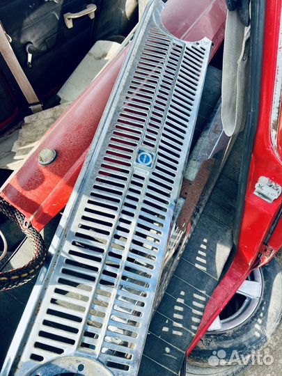 Москвич 412 решетка хром ровная СССР