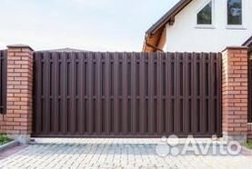 Готовые ворота откатные