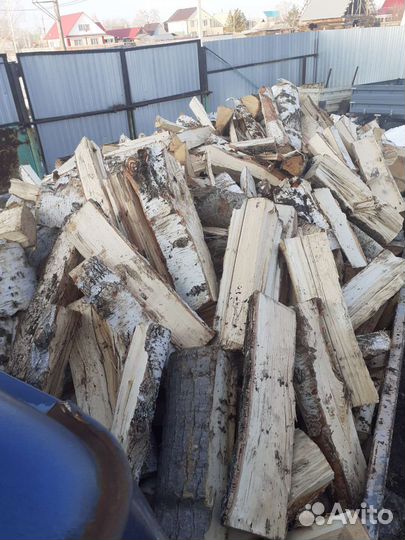 Дрова березовые колотые