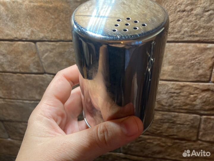 Солонка и перечница серебро