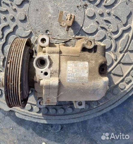 Компрессор кондиционера Nissan Bluebird HU14