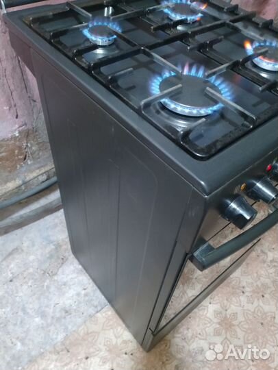 Плита газовая комбинированная с доками