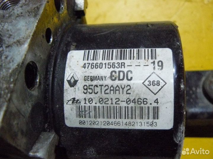 Блок ABS для Renault Fluence 2012г