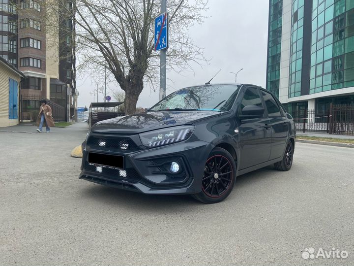 Комплект фар Гранта Fl с дхо bi led