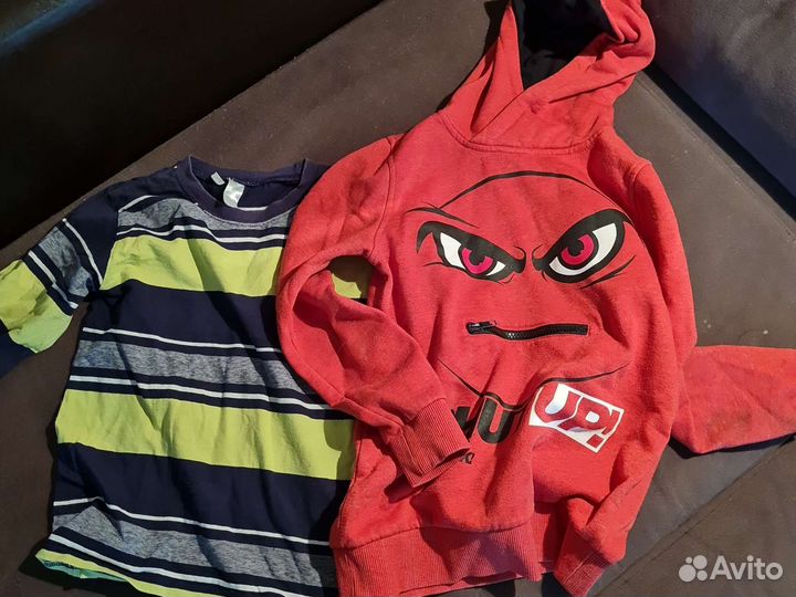 Детские вещи пакетом на мальчика 128
