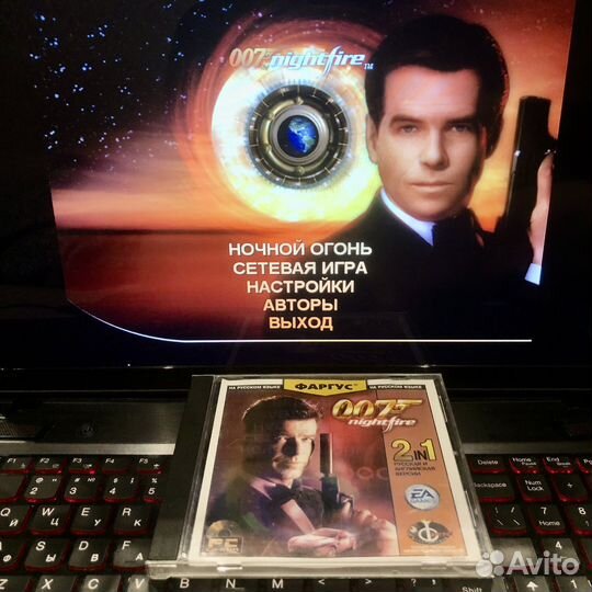 Фаргус CD игра 007 Night fire для пк
