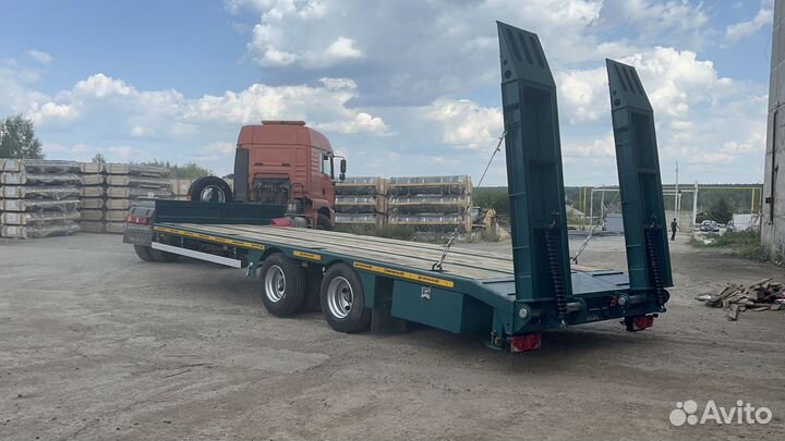 Прицеп трал (тяжеловоз) Авиком 8871Т-04 никзорамный, 2024