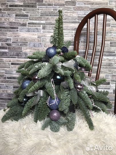 Новогодние елки, композиции