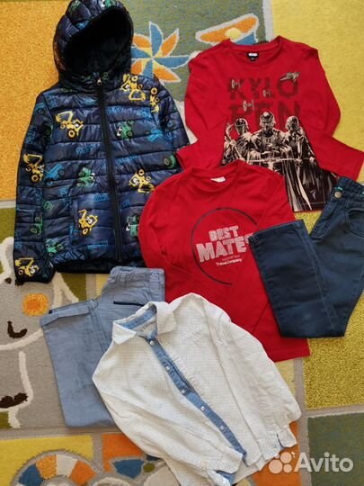 7 лет Вещи для мальчика бу