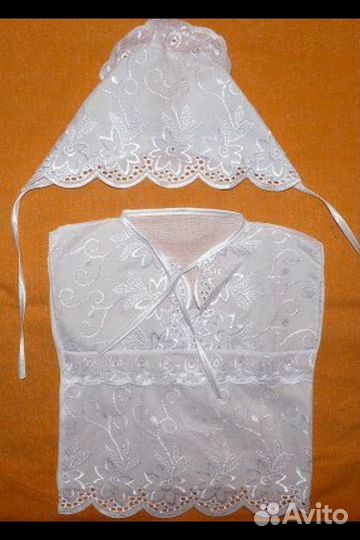 Крестильный набор новый