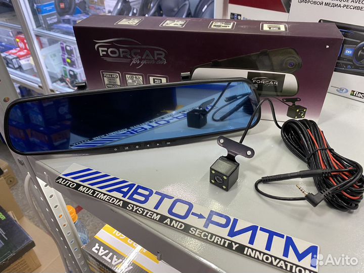 Регистратор с камерой заднего вида