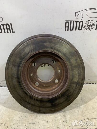 Диск тормозной передний Hyundai Solaris G4FC 2013