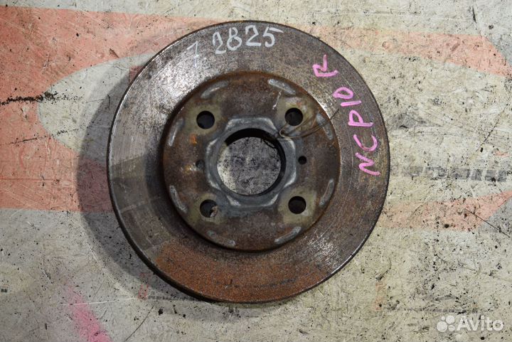 Тормозной диск перед c Toyota Vitz SCP10 1SZ-FE