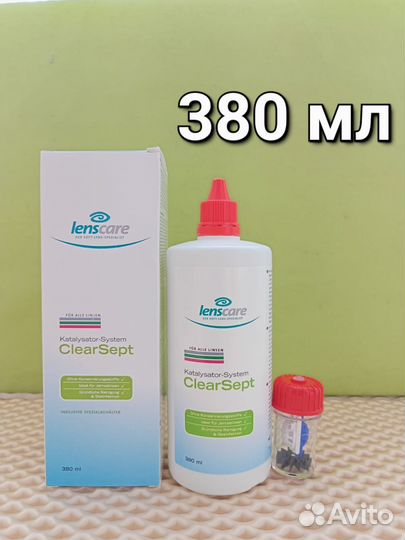 Пероксидный раствор для линз Clear Sept 380мл