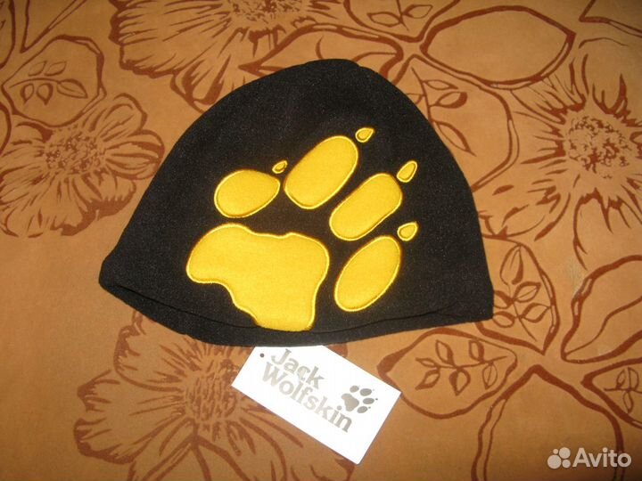 Детская флисовая шапка Jack Wolfskin р.49-55 новая