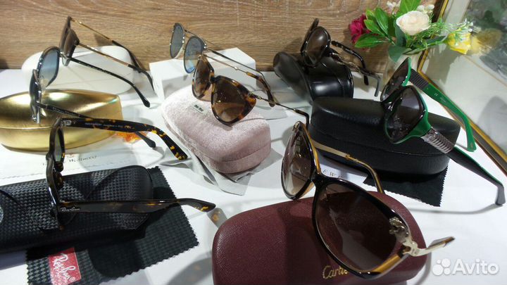 Солнцезащитные очки брендовые женские и мужские