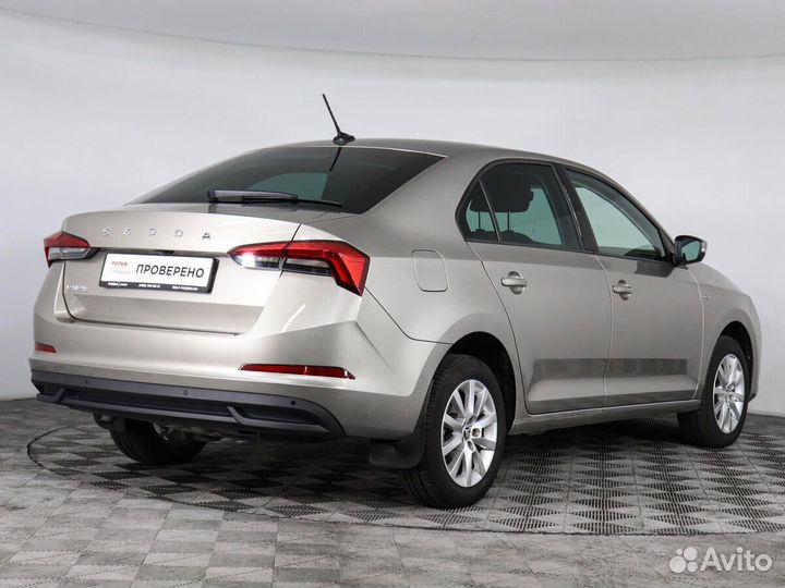 Skoda Rapid 1.6 AT, 2021, 30 825 км