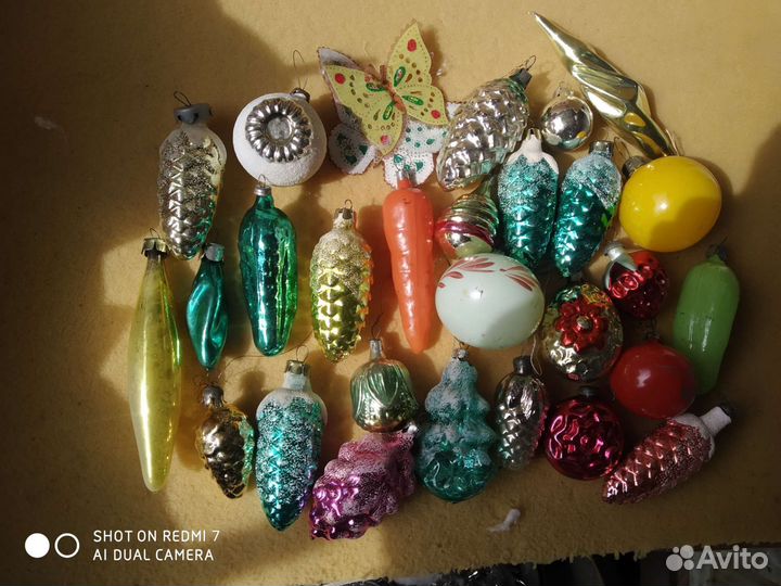 Елочные игрушки СССР