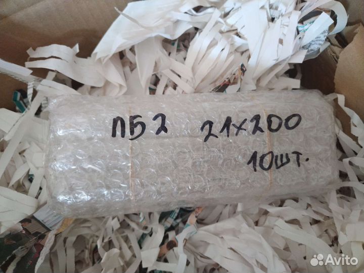 Пробирки стеклянные цилиндрические 100 шт