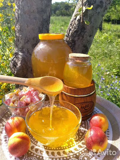 Мёд луговой-разнотравье 2023г