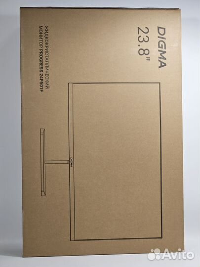 Монитор Digma 24 дюйма, 100гц, динамики, IPS, new
