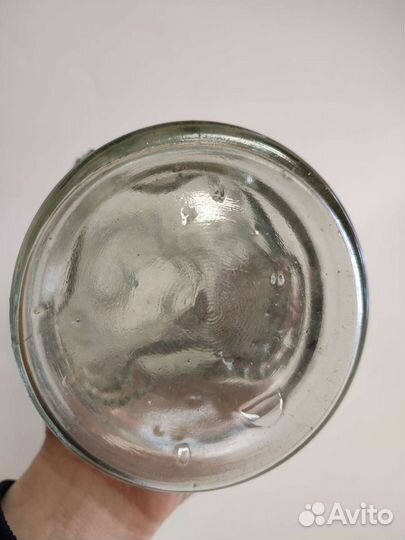 Бутылка Пудель стекло 19 век