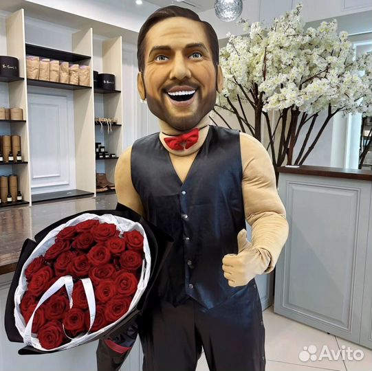 Шоу ростовых кукол, звезды и плюшевые игрушки