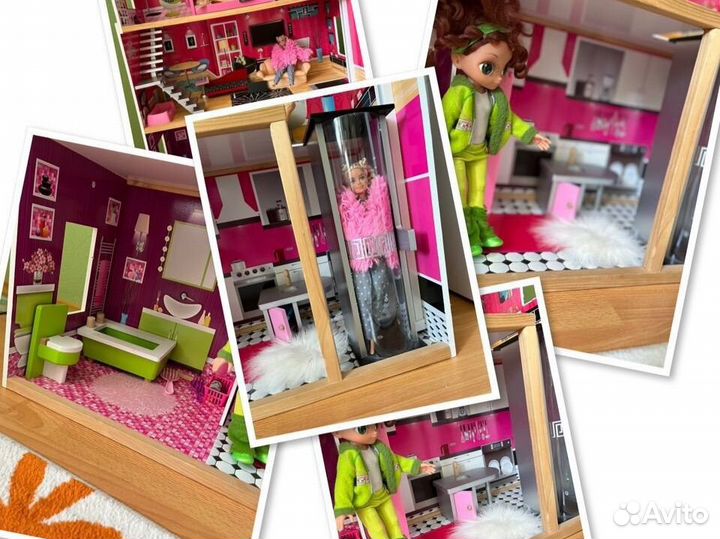 Домик кукольный