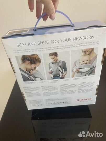 Кенгуру. Рюкзак-кенгуру BabyBjorn Mini Cotton