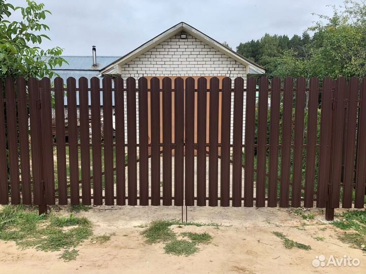 Заборы на заказ штакетник