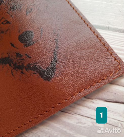 Обложка для паспорта натуральная кожа