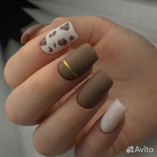 Маникюр+гель-лак, наращивание