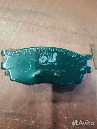 Колодки тормозные передние Kia RIO 2005-2011