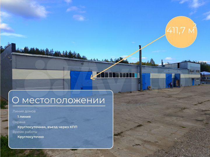 Склад, 411.7 м²