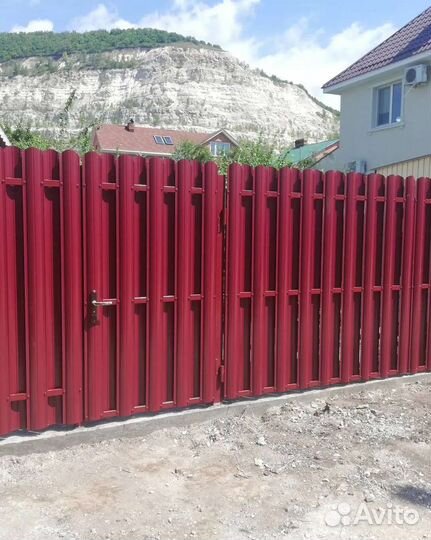 Установка заборов