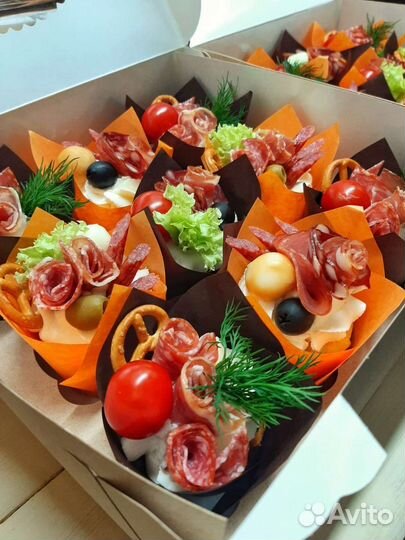 Закусочные капкейки