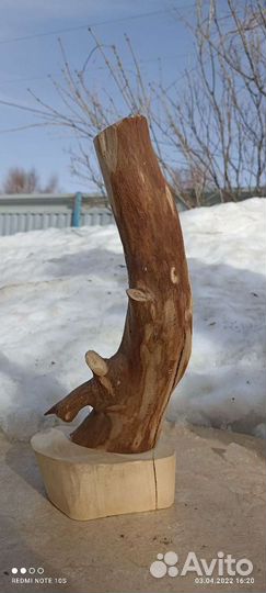 Деревянные вазы ручной работы