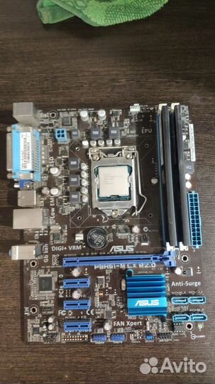 Xeon e3 1230 v2/ p8h61-m lx r2.0/ 16gb