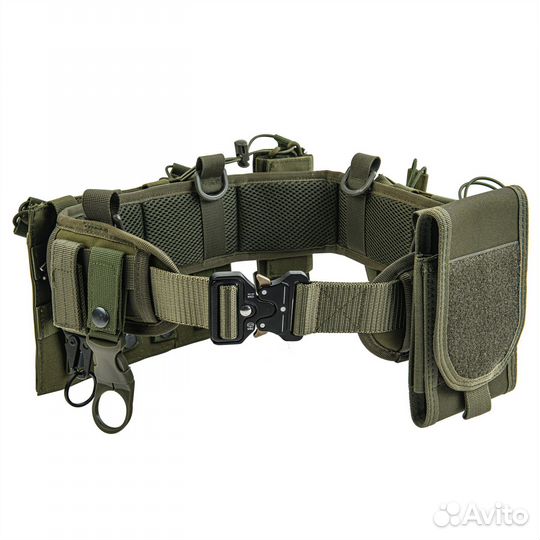 Тактический поясной ремень (бандаж) с подсумками