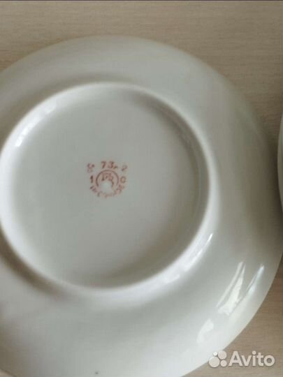 Селедочница, тарелки, блюдце СССР