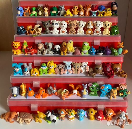 Киндер животные из разных серий