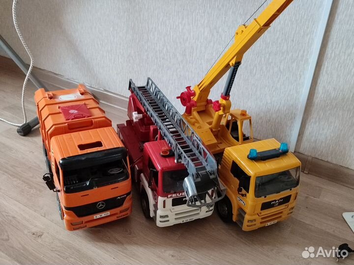 Машины bruder 3 шт