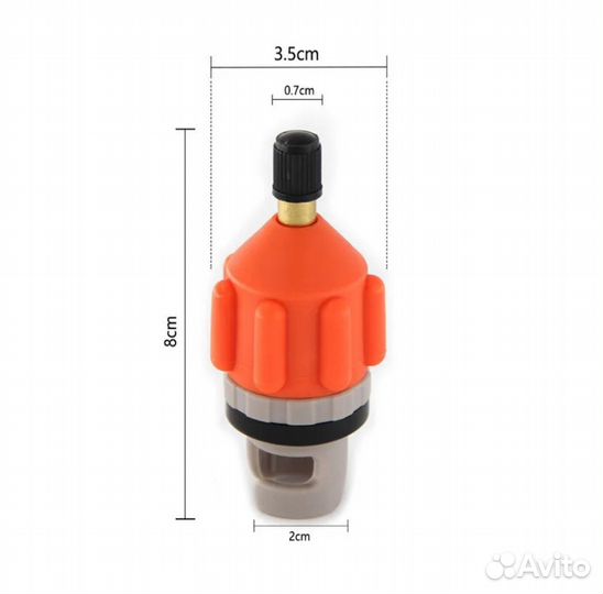 Переходник для лодки пвх и sup- борда