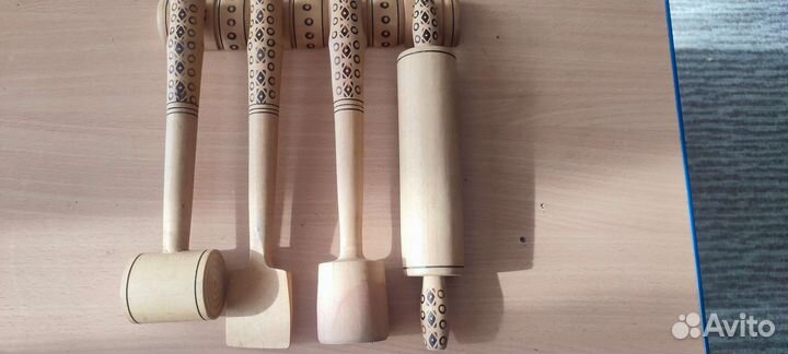 Деревянные кухонные принадлежности