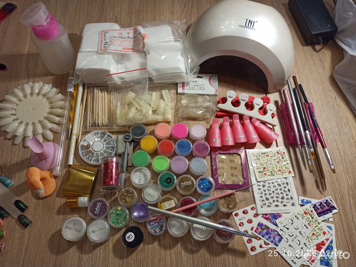 Лампа led 48 вт, набор для маникюра