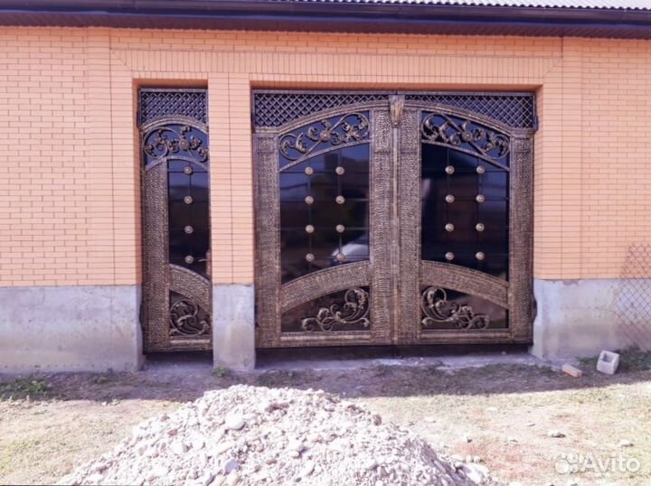 Кованые ворота