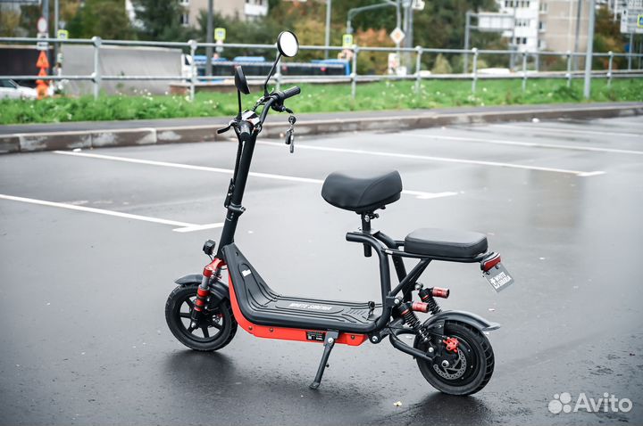 Электроскутер White Siberia Light 1200W