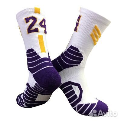 Баскетбольные носки Лейкерс