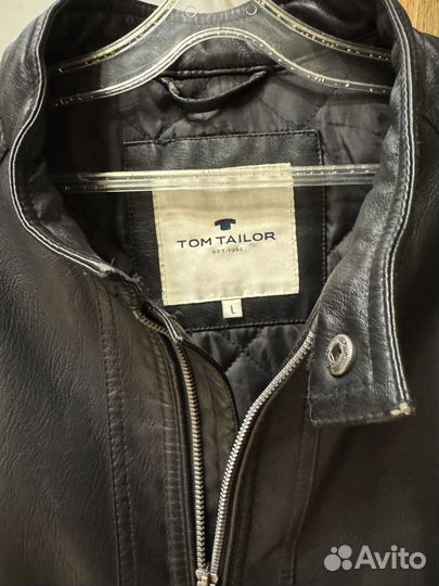 Кожаная куртка Tom Tailor