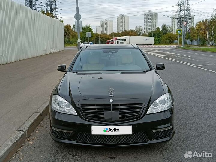 Mercedes-Benz S-класс AMG 6.2 AT, 2009, 143 000 км